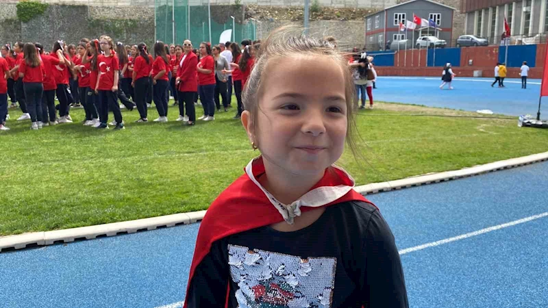 Küçük Bilge’nin coşkusu, 23 Nisan’a renk kattı
