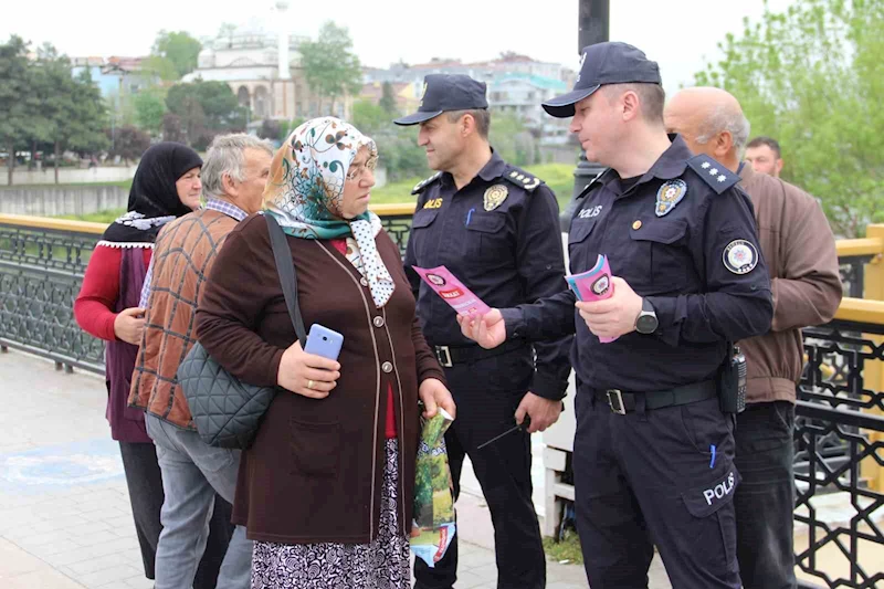 Çarşamba polisi dolandırıcılığa karşı uyardı
