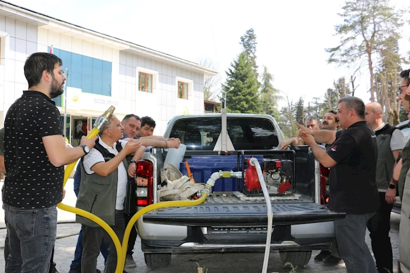Orman yangınlarına ilk müdahale eğitimi
