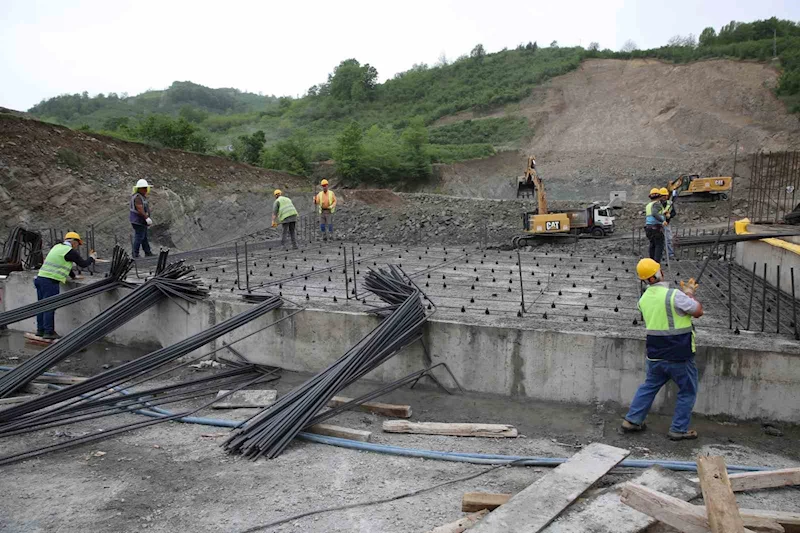 Salıpazarı Barajı inşaatı ve Terme Çayı ıslahı çalışmaları

