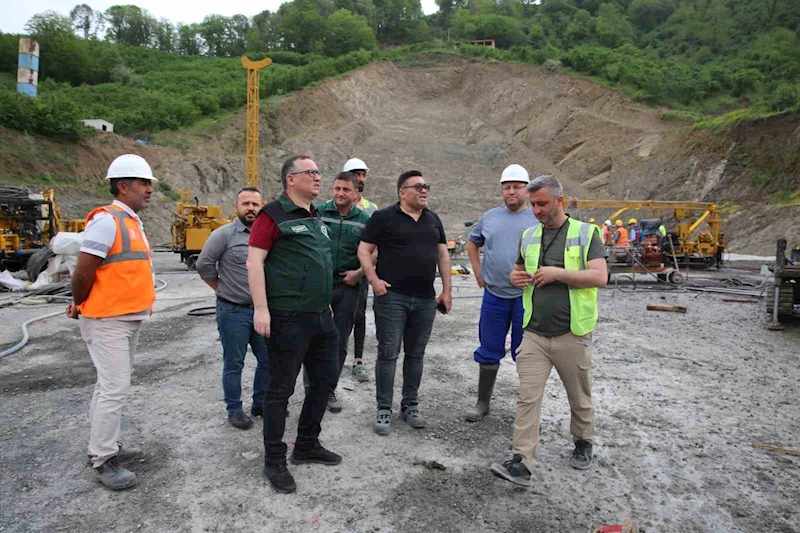 Salıpazarı Barajı inşaatı ve Terme Çayı ıslahı çalışmaları
