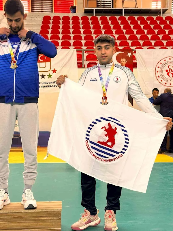 OMÜ’lü sporcuların madalya başarısı
