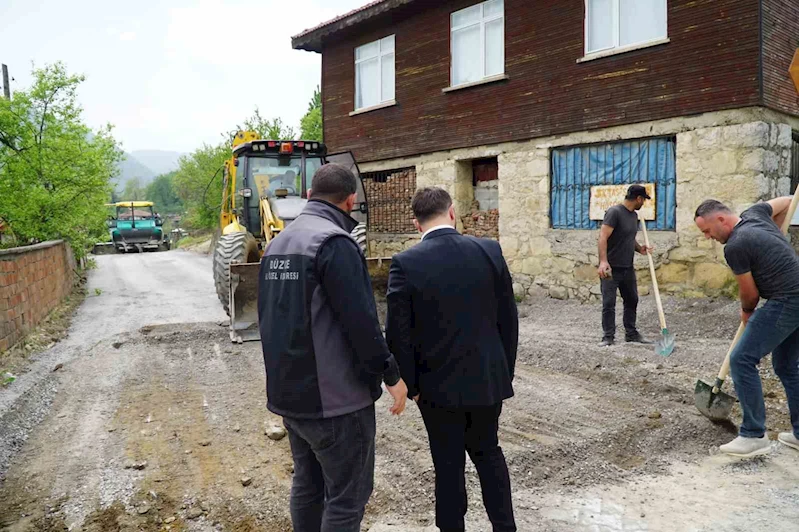 Aktaş şelalesine ulaşım rahatlıyor
