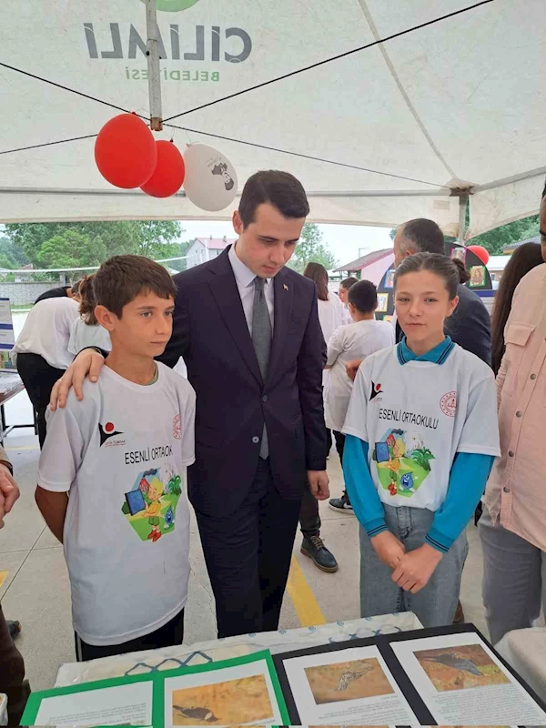 Çilimli’de bilim fuarı açıldı
