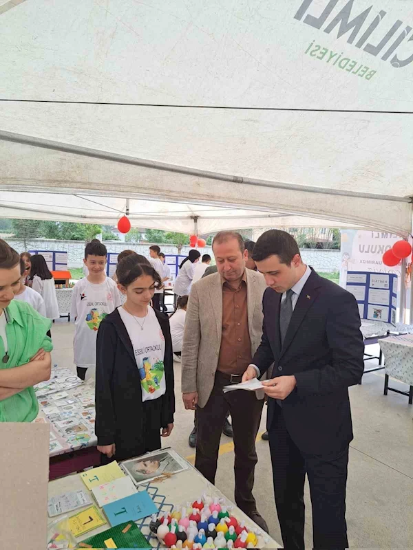 Çilimli’de bilim fuarı açıldı
