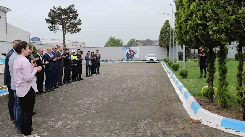 Düzce emniyeti adak kesti
