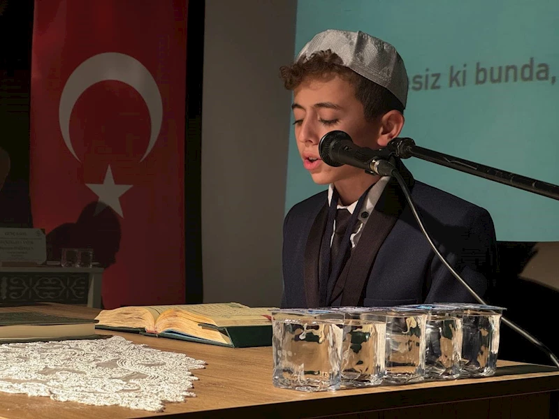 Kuran-ı Kerim’i en güzel okumak için yarıştılar
