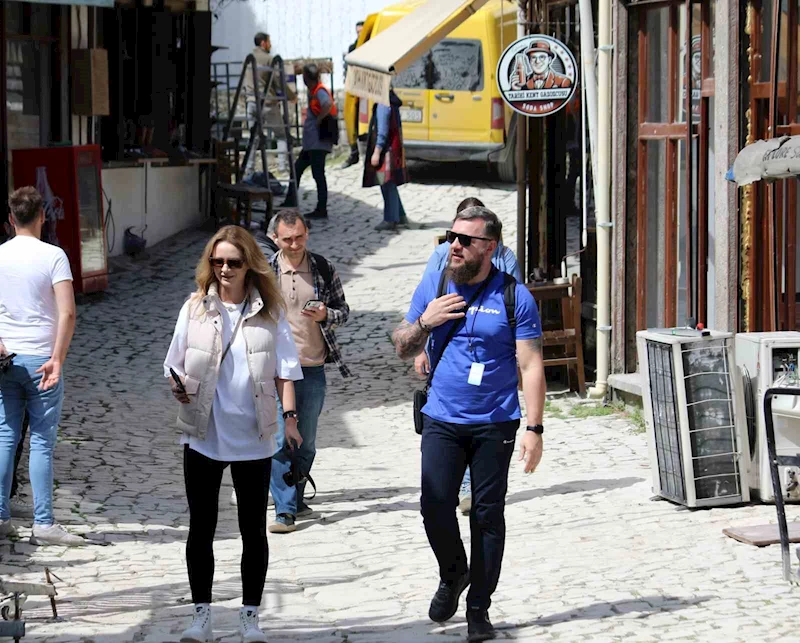 Rus kafile 3 ay aradan sonra yeniden Safranbolu’da
