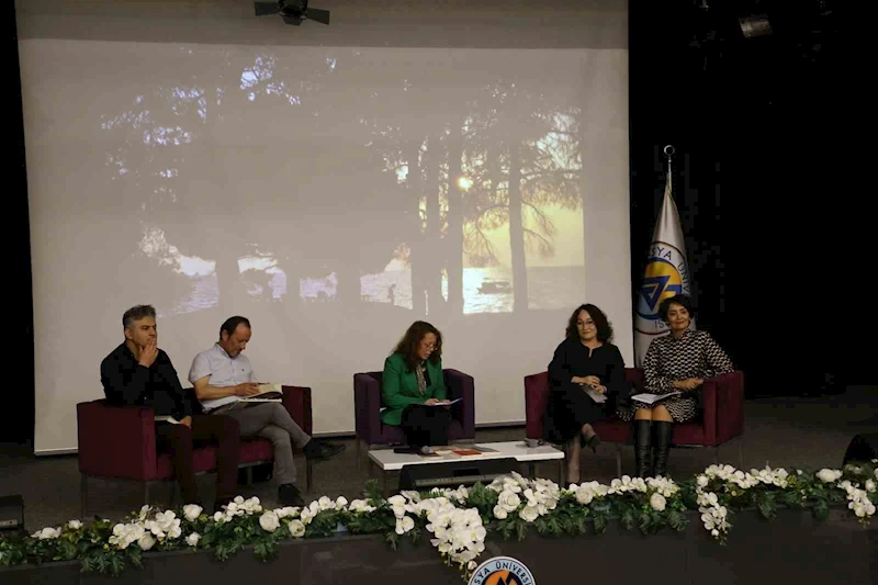 Trabzonlu şair ve yazarlar Avrasya Üniversitesinde doğa için buluştu
