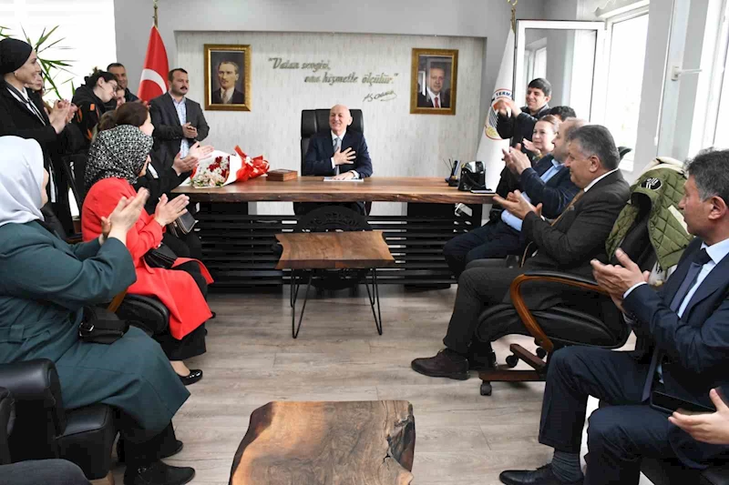 Terme’de Şenol Kul, görevi devraldı
