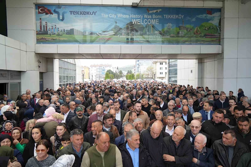 Tekkeköy’de Mustafa Candal dönemi başladı
