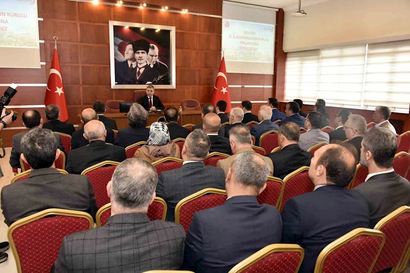 Gümüşhane’de İl Koordinasyon Kurulu Toplantısı yapıldı

