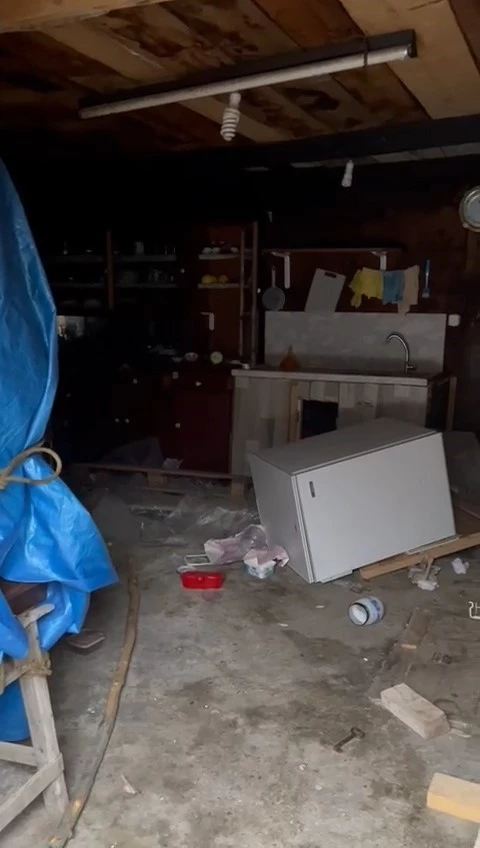 Bayram tatili için geldikleri yayladaki evlerini gördüklerinde şoke oldular
