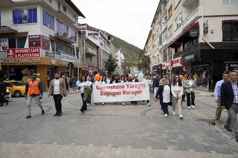 Gümüşhane’de ‘Sağlık İçin Harekete Geç’ etkinlikleri düzenlendi
