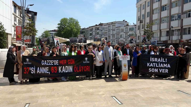 Ordulu annelerden Filistin’e tepki
