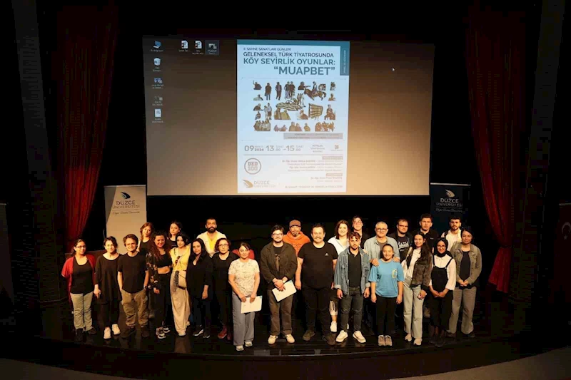 Köy seyirlik oyunlar konulu panel ve belgesel film gösterimi yapıldı
