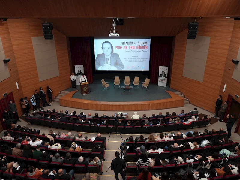 Prof. Dr. Erol Güngör vefatının 41. yılında Düzce’de anıldı
