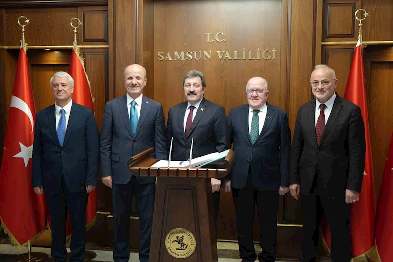 YÖK Başkanı Özvar’ın Samsun temasları başladı
