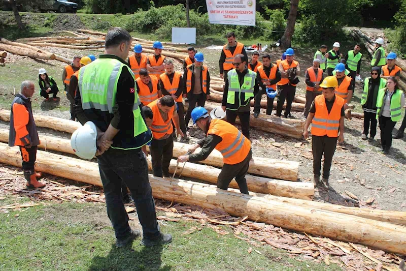 Ormanda üretim-standardizasyon eğitimi
