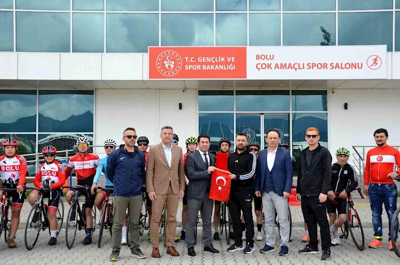 Selanik’te Atatürk’ün evinden alınan toprak ve bayrak Bolu’ya ulaştı
