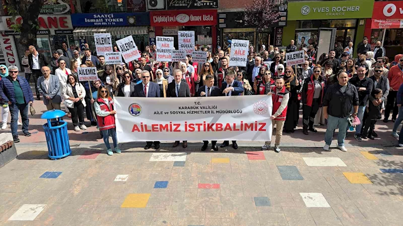 Karabük’te ’Ailemiz İstikbalimiz’ kortej yürüyüşü gerçekleştirildi
