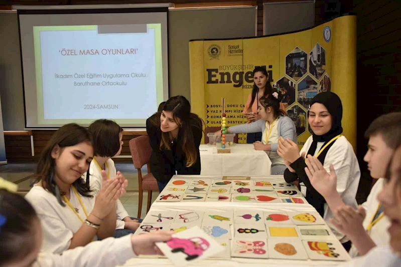 Özel çocuklara özel etkinlik
