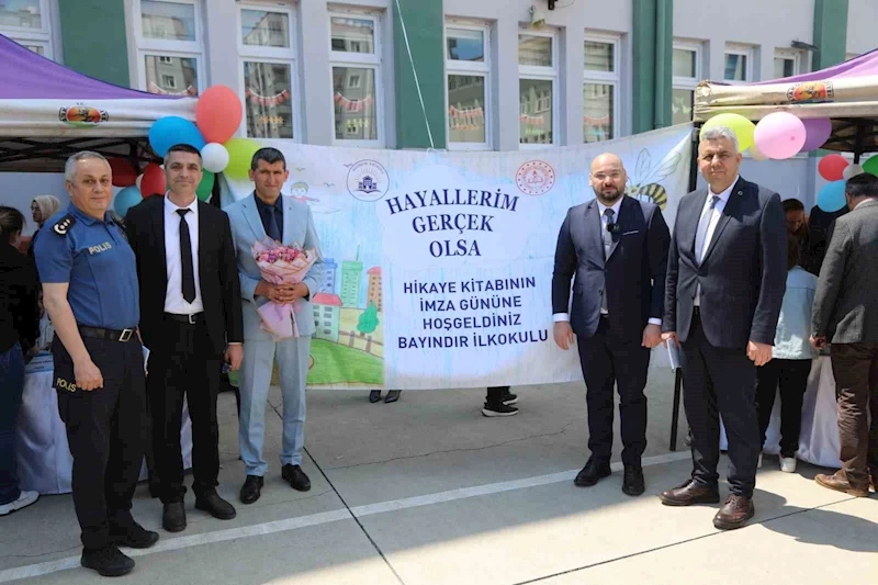 Öğrencilerden ‘Hayallerim Gerçek Olsa’ kitabı
