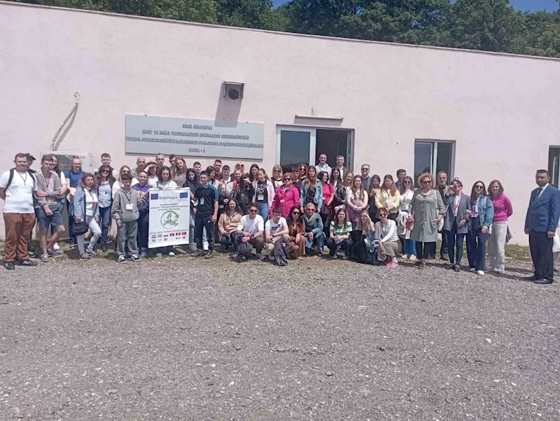 Avrupalı öğrenciler Düzce Üniversitesi’nde
