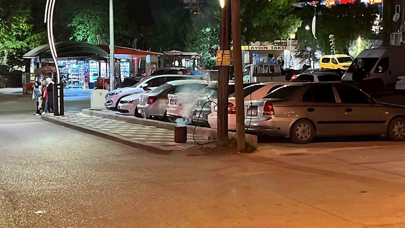 İtfaiyenin erken müdahalesi faciayı önledi
