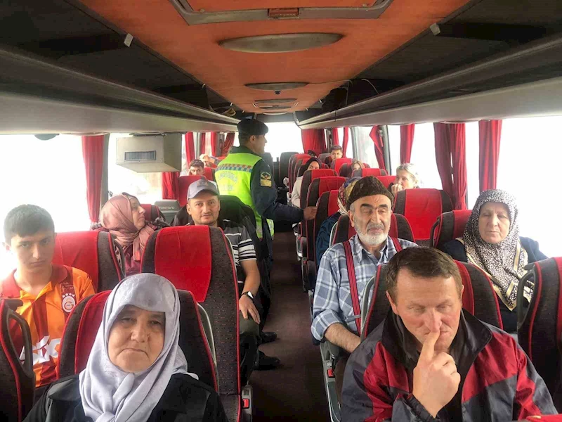 Her gün kilometrelerce yol kateden şoförler bilgilendirildi
