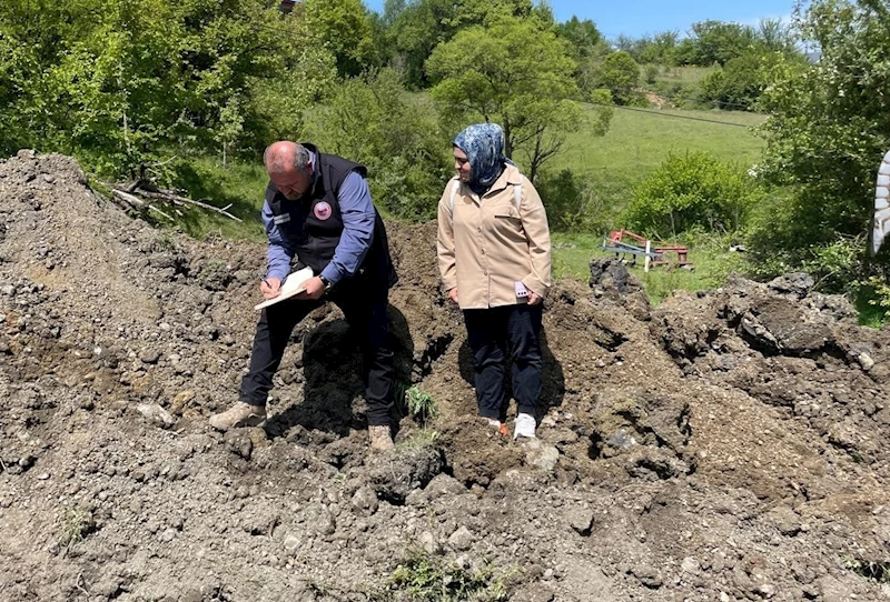Bolu’da fay hattı tespit çalışmaları başladı
