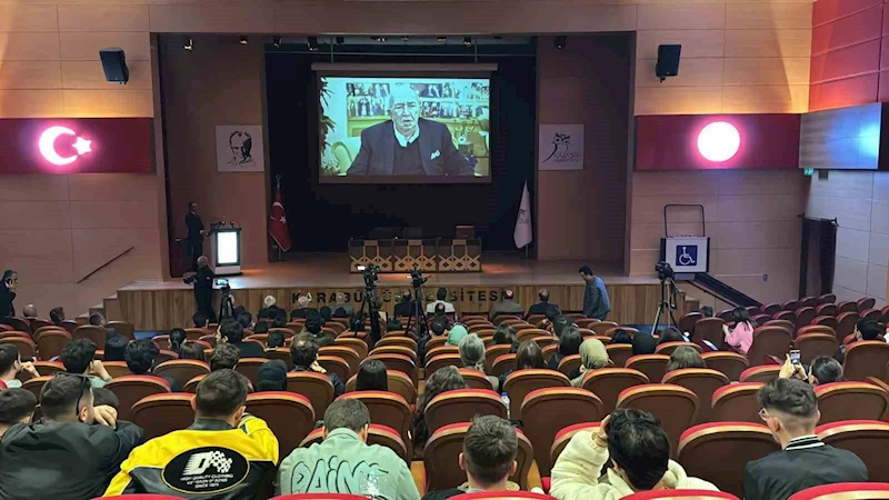 Yönetmen Türker İnanoğlu Karabük’te anıldı
