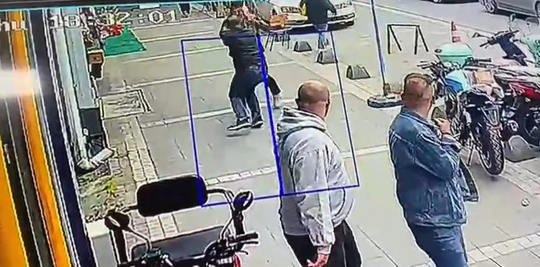 Tokat’ta keserli saldırı kameraya yansıdı
