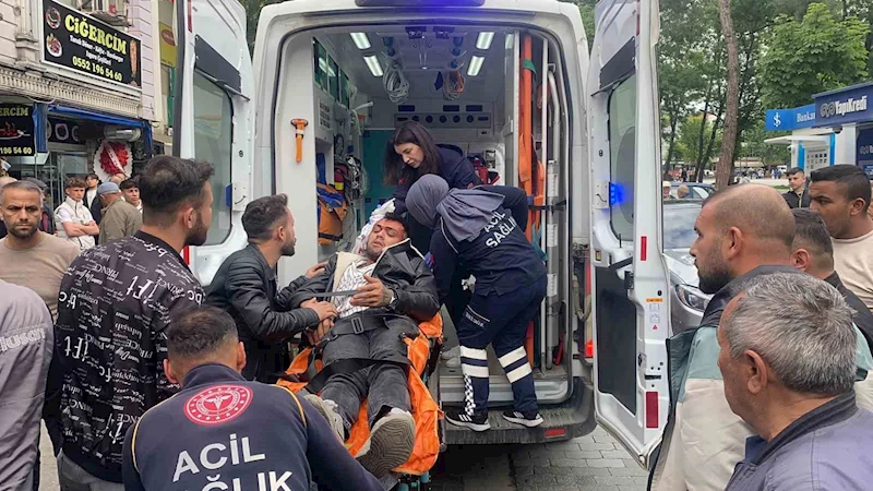 Tokat’ta keserli saldırı kameraya yansıdı
