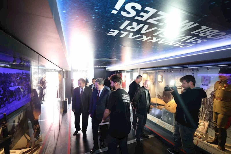 Çanakkale ruhu bu mobil tırda: Kanlı mendilden, mermi tufanına
