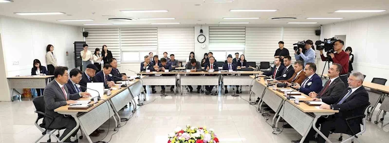 Çorum Belediyesi ile Gimhae belediye arasında iki işbirliği protokolü imzalandı
