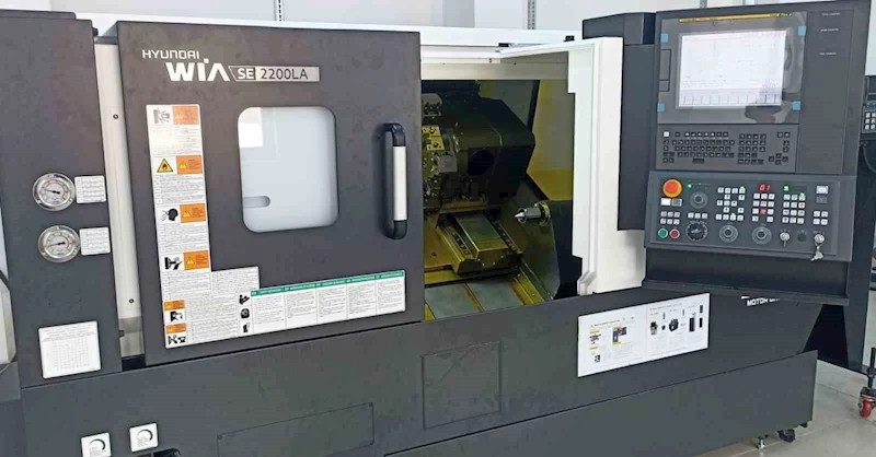 Vezirköprü Mesleki ve Teknik Anadolu Lisesi torna tezgahına kavuştu
