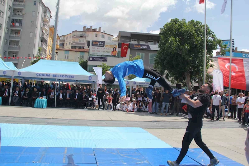 Çorum’da 19 Mayıs coşkusu
