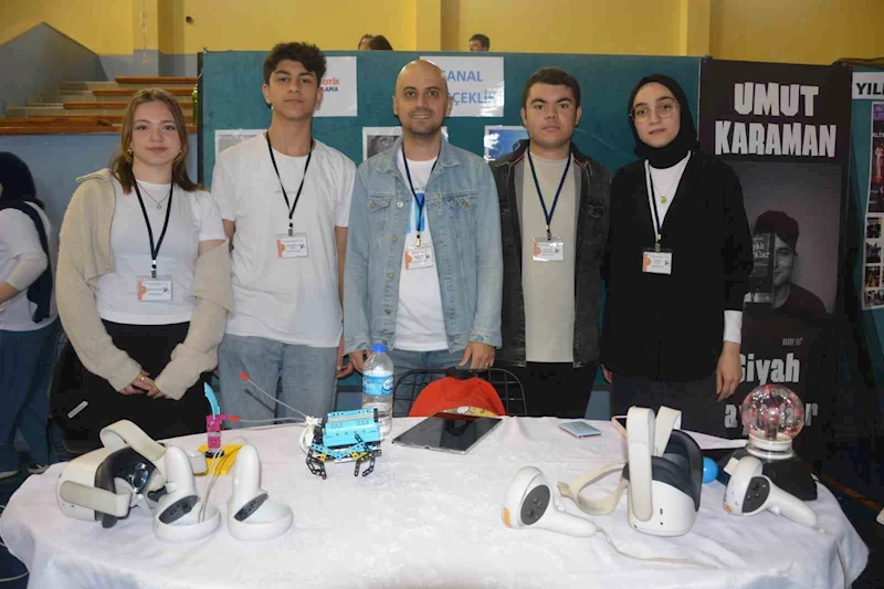 Öğrencilerin projeleri görücüye çıktı
