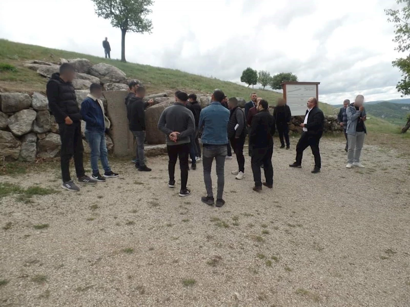 Yükümlüler Boğazkale ve Hattuşa ören yerlerini gezdi
