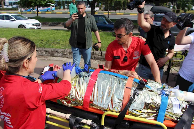 UMKE’den sel tatbikatı
