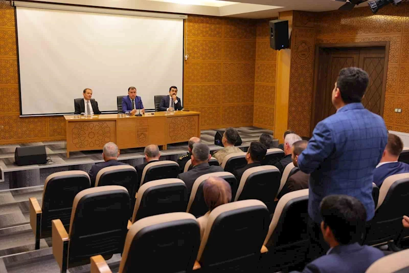 Bayburt’ta kurumlar arası istişare toplantısı düzenlendi
