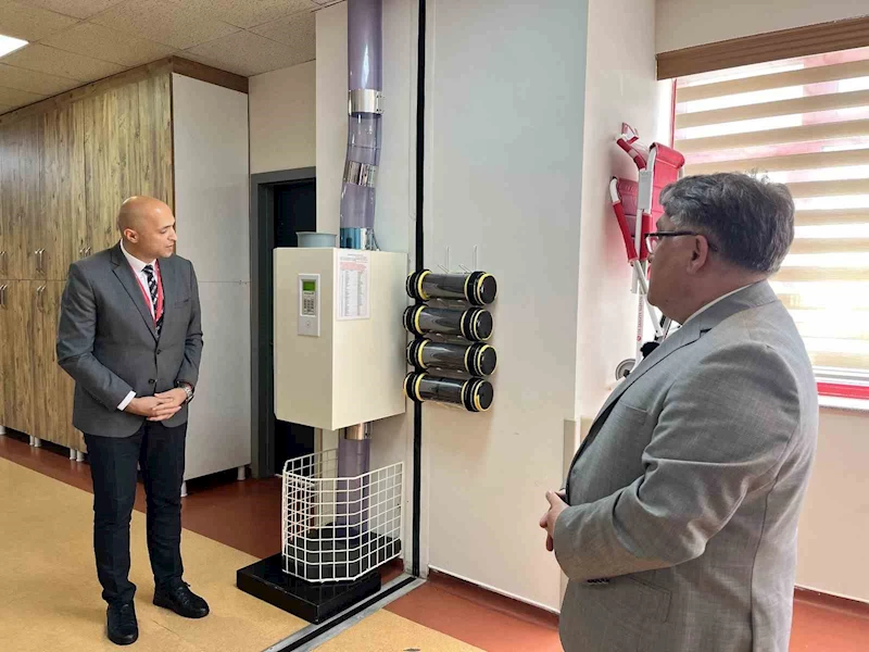 ZBEÜ Hastanesinde Pnömatik Tüp Taşıma Sistemi devreye girdi
