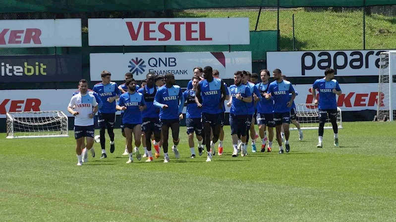 Trabzonspor, Beşiktaş maçı hazırlıklarını tamamladı

