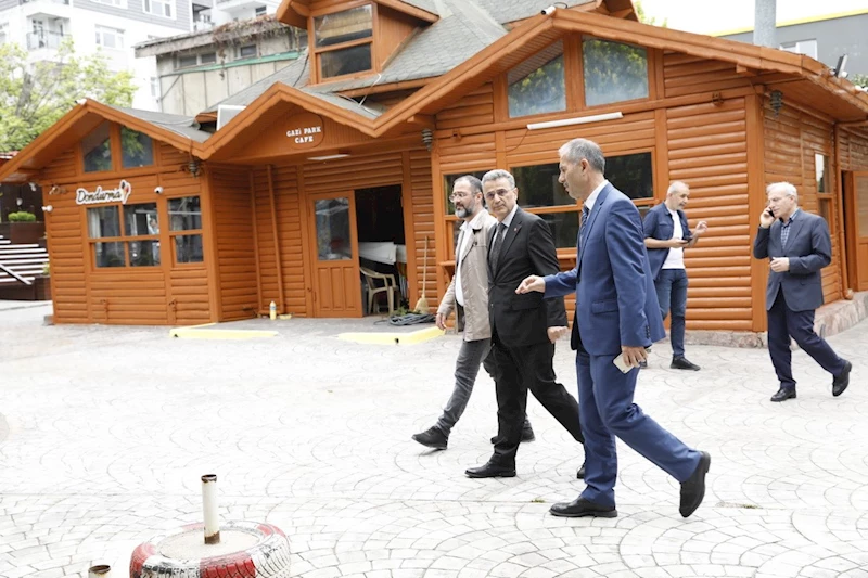 Gazi Park’a yeni çehre
