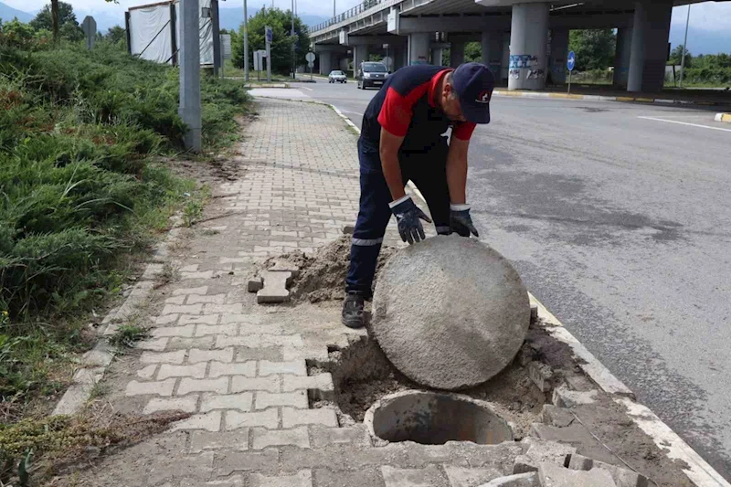 Su hatlarında yaşanan arızalara hızlı müdahale
