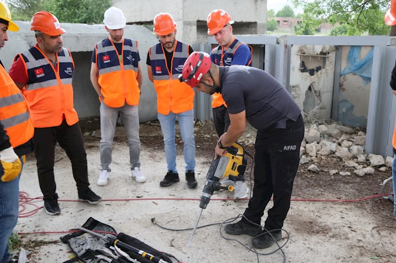 Orman kurtarma timi muhtemel afetlerde sahada olacak
