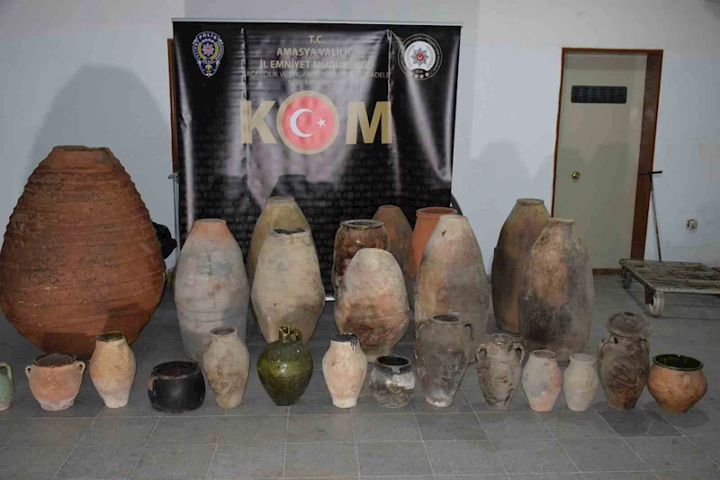 Tarihi eser kaçakçılığını engelleyen bekçilere başarı belgesi
