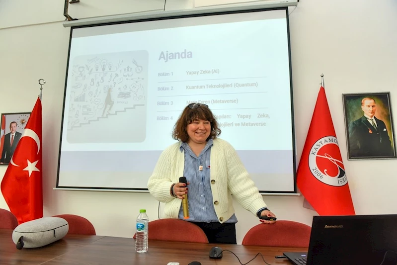 Kastamonu Üniversitesi’nde yapay zeka, kuantum teknolojileri ve metaverse konuşuldu
