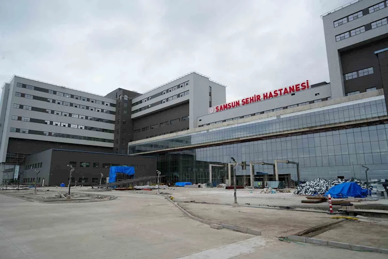 Yüzde 95’i tamamlanan Şehir Hastanesi Samsun’a nefes aldıracak
